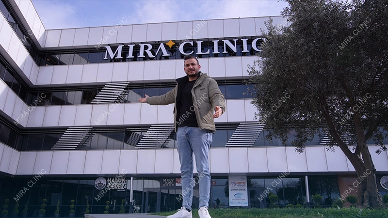 Hisham at MIRA Clinic